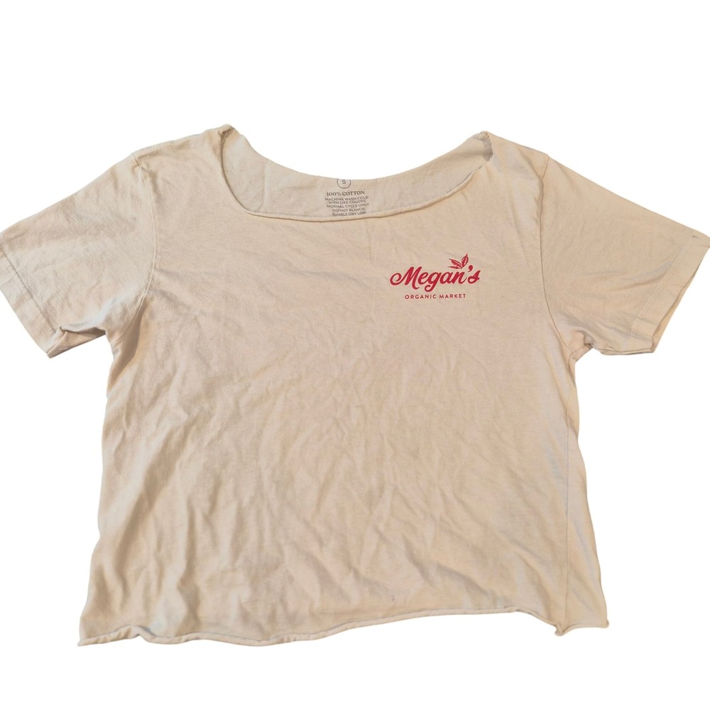 Megan's Organic Market Freshly Baked Thrashed Grunge DIY Cut Graphic T-Shirt S